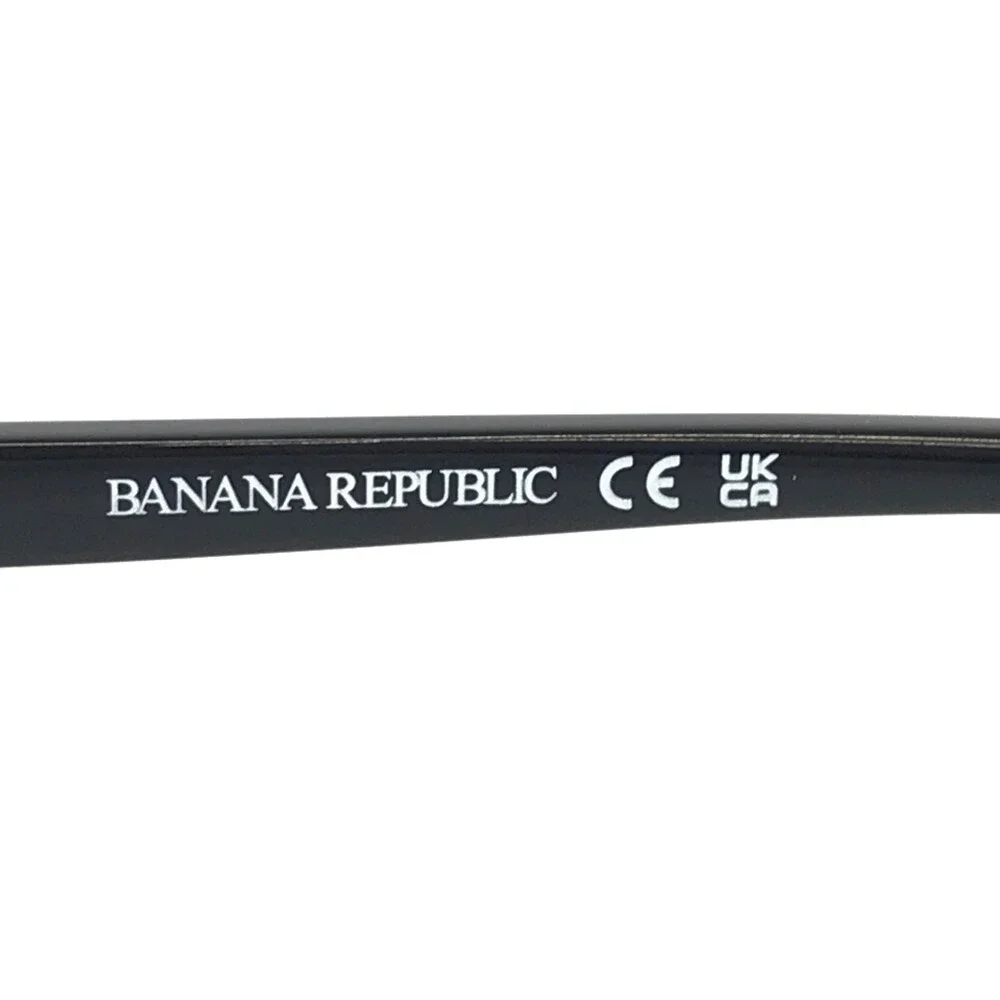 Banana Republic Eyeglasses Frames BR100 TI7 Ruthenium Matte Black Gray 52-18-140